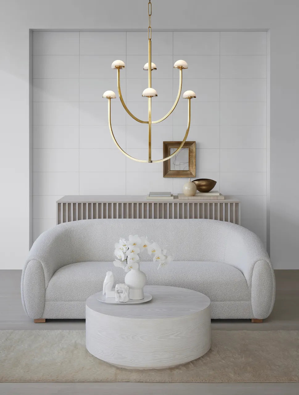 Pedra Large Two-Tier Chandelier 40", 52"